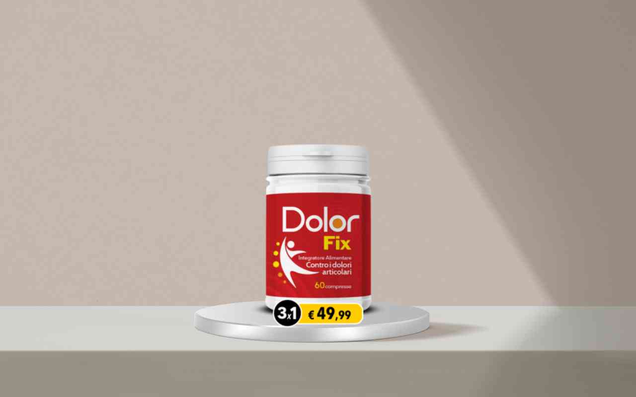 Allevia i dolori muscolari con DolorFix: scopri l’integratore naturale efficace